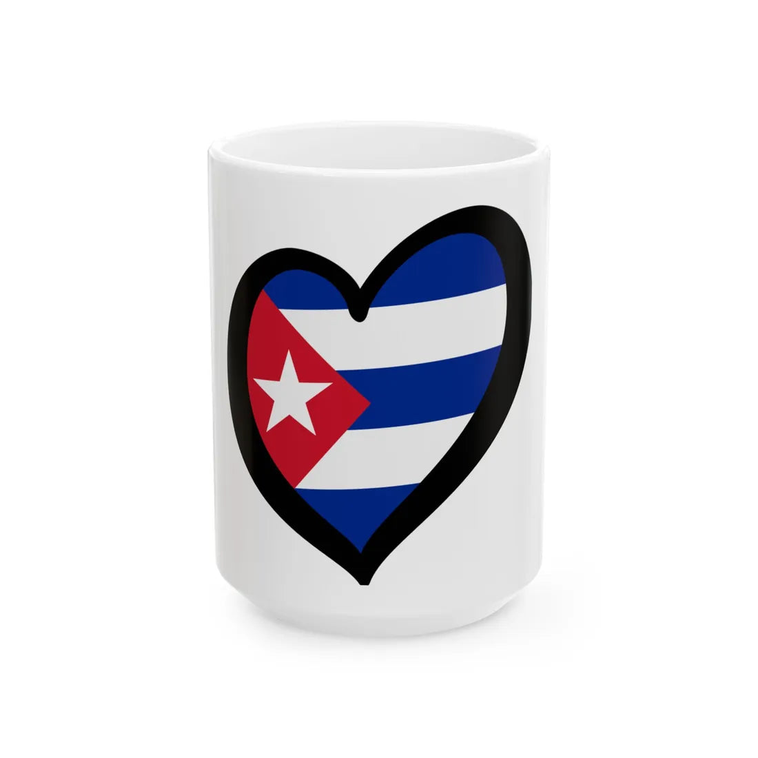 EuroCuba (Cuba) White Coffee Mug 15oz - Go Mug Yourself
