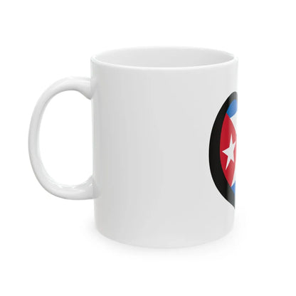 EuroCuba sky blue (Cuba) White Coffee Mug - Go Mug Yourself