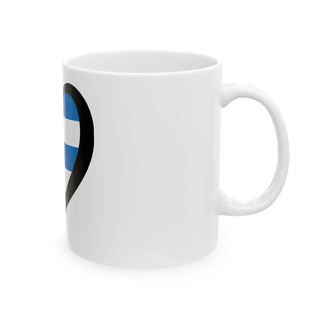 EuroCuba sky blue (Cuba) White Coffee Mug - Go Mug Yourself