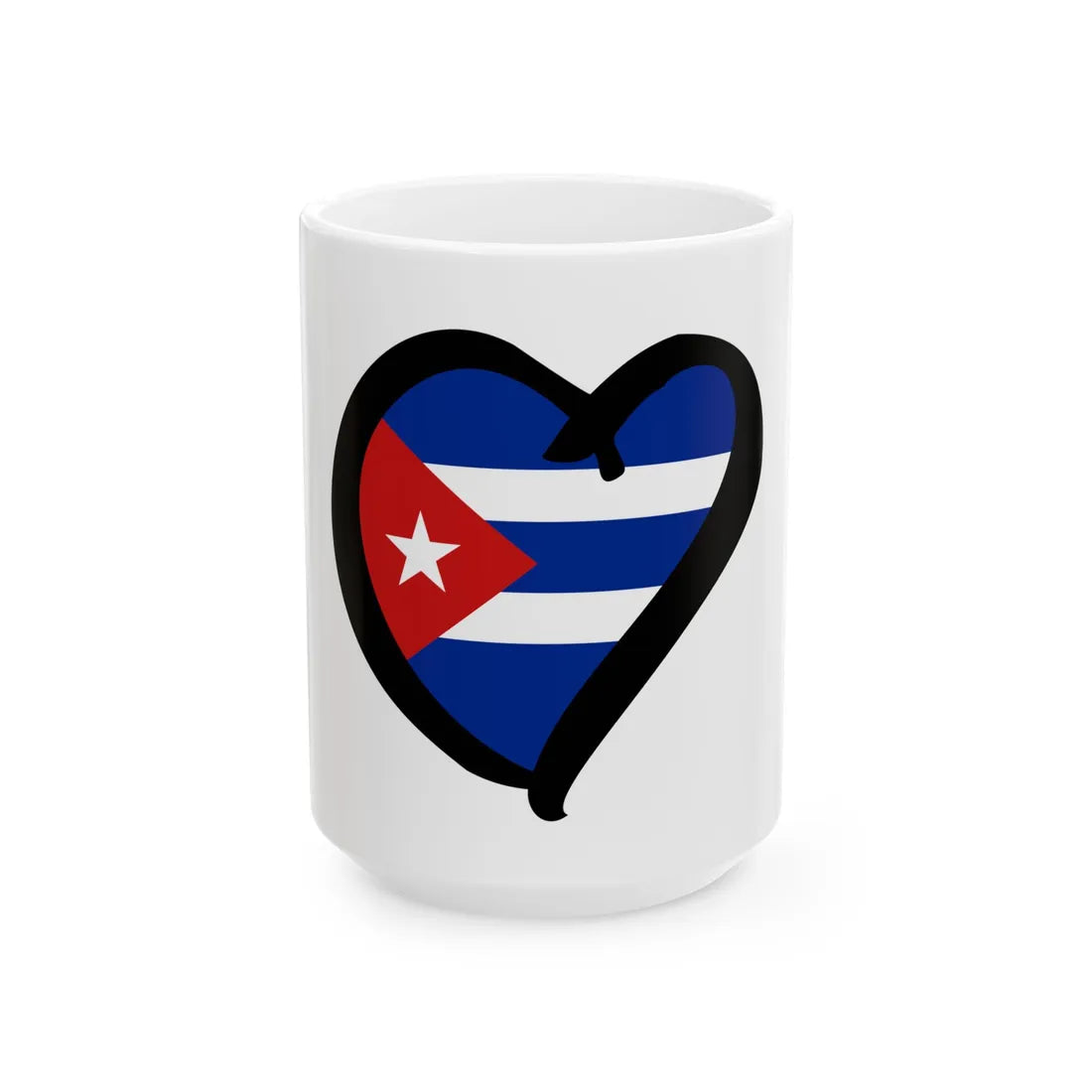 EuroCubaAnterior (Cuba) White Coffee Mug 15oz - Go Mug Yourself