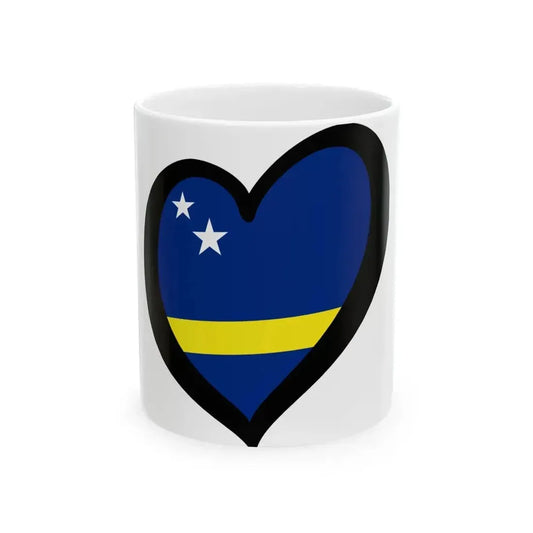 EuroCurazao (Netherlands) White Coffee Mug 11oz - Go Mug Yourself