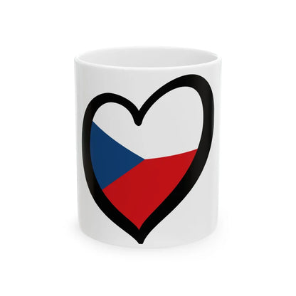 EuroCzechia (Czech Republic) White Coffee Mug 11oz - Go Mug Yourself