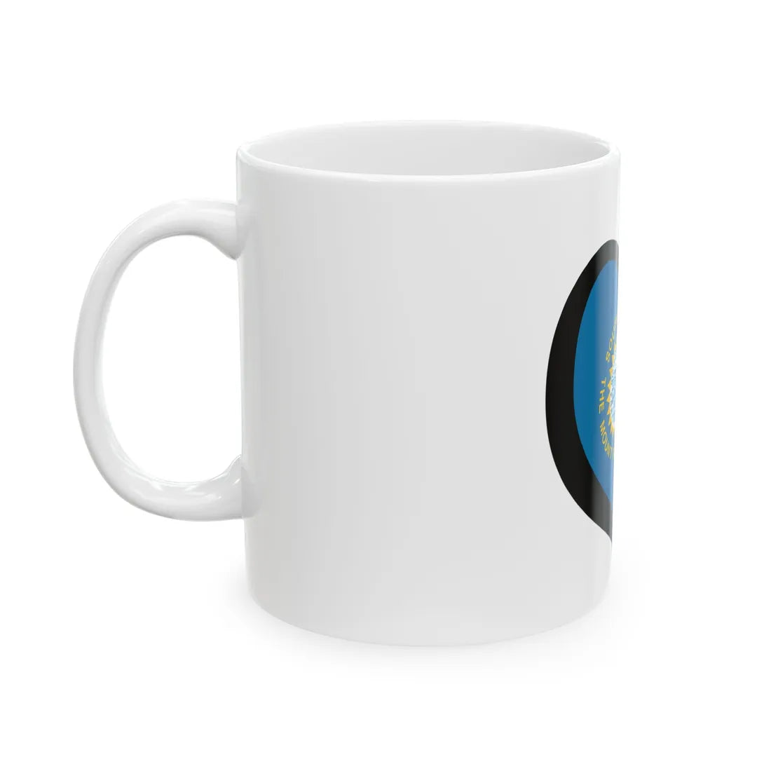 EuroDakota del Sur (United States) White Coffee Mug - Go Mug Yourself