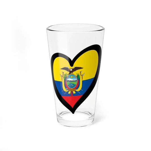 EuroEcuador (Ecuador) Pint Glass 16oz 16oz - Go Mug Yourself