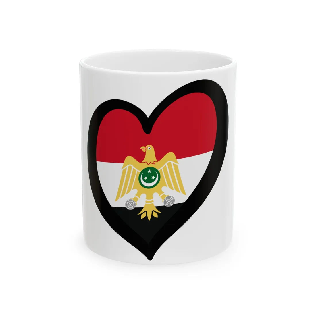 EuroEgipto 1952-1958 (Egypt) White Coffee Mug 11oz - Go Mug Yourself