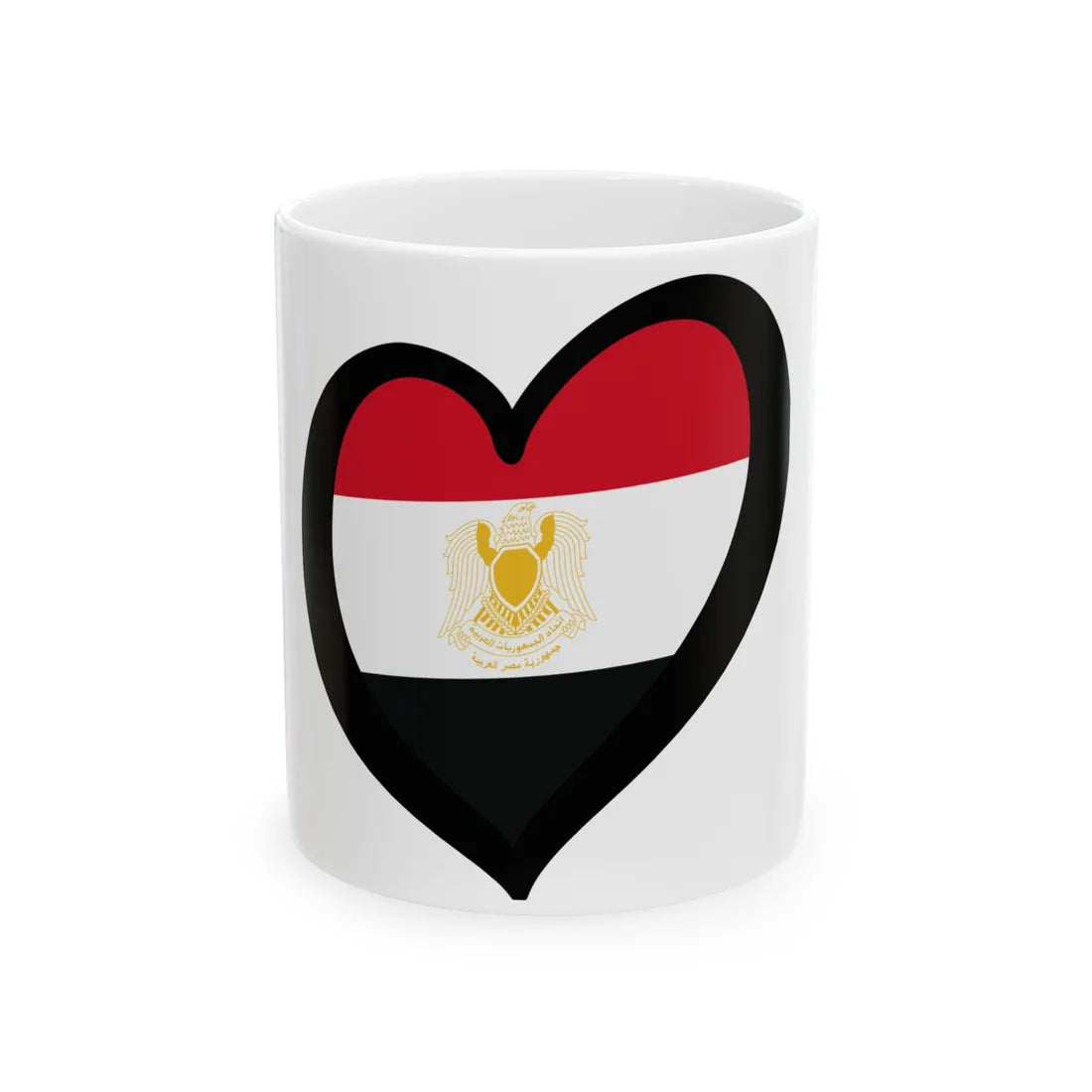 EuroEgipto 1972-1984 (Egypt) White Coffee Mug 11oz - Go Mug Yourself