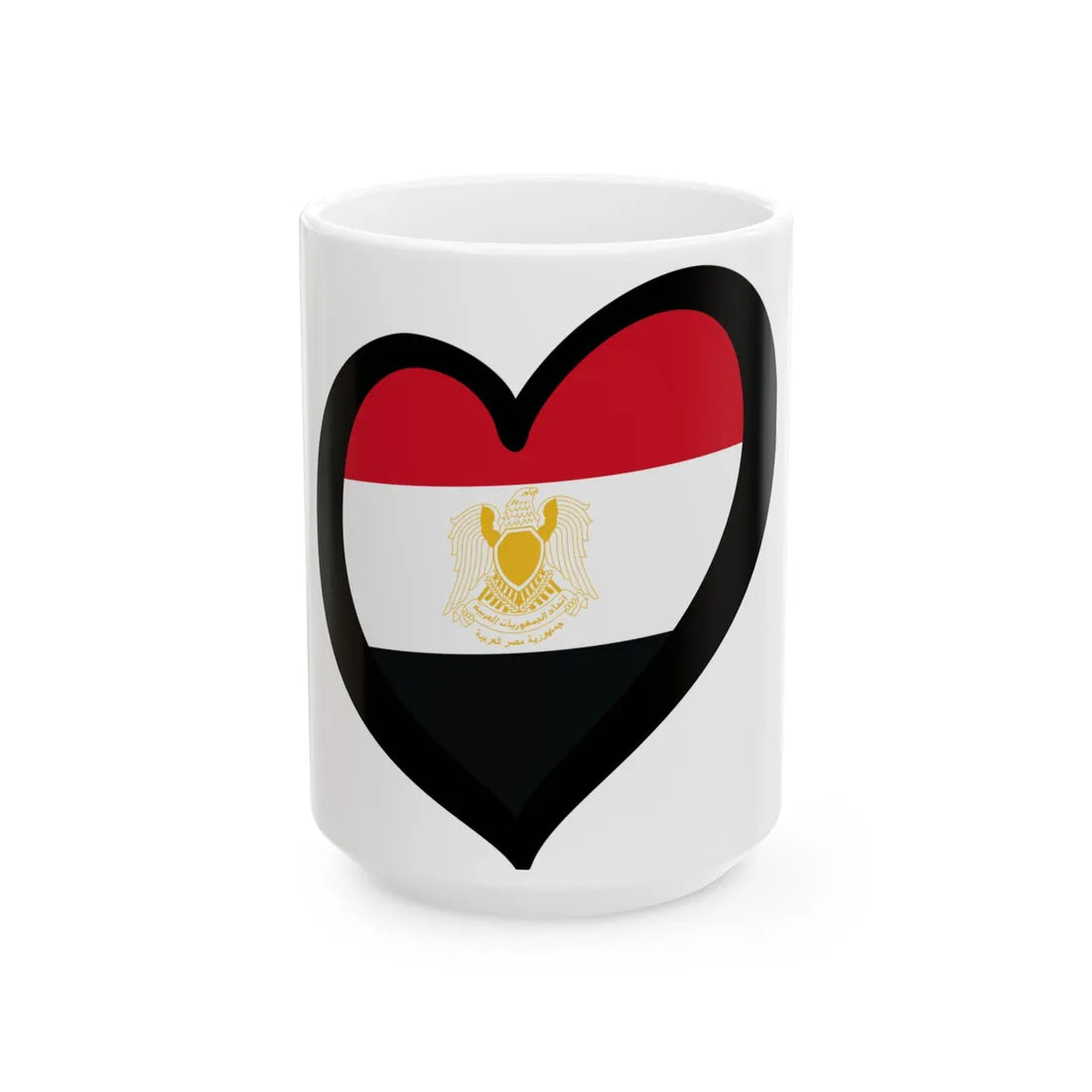 EuroEgipto 1972-1984 (Egypt) White Coffee Mug 15oz - Go Mug Yourself