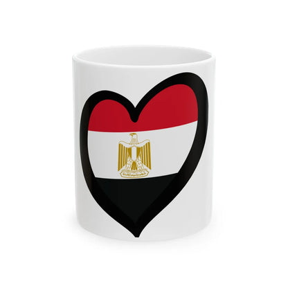 EuroEgipto (Egypt) White Coffee Mug 11oz - Go Mug Yourself