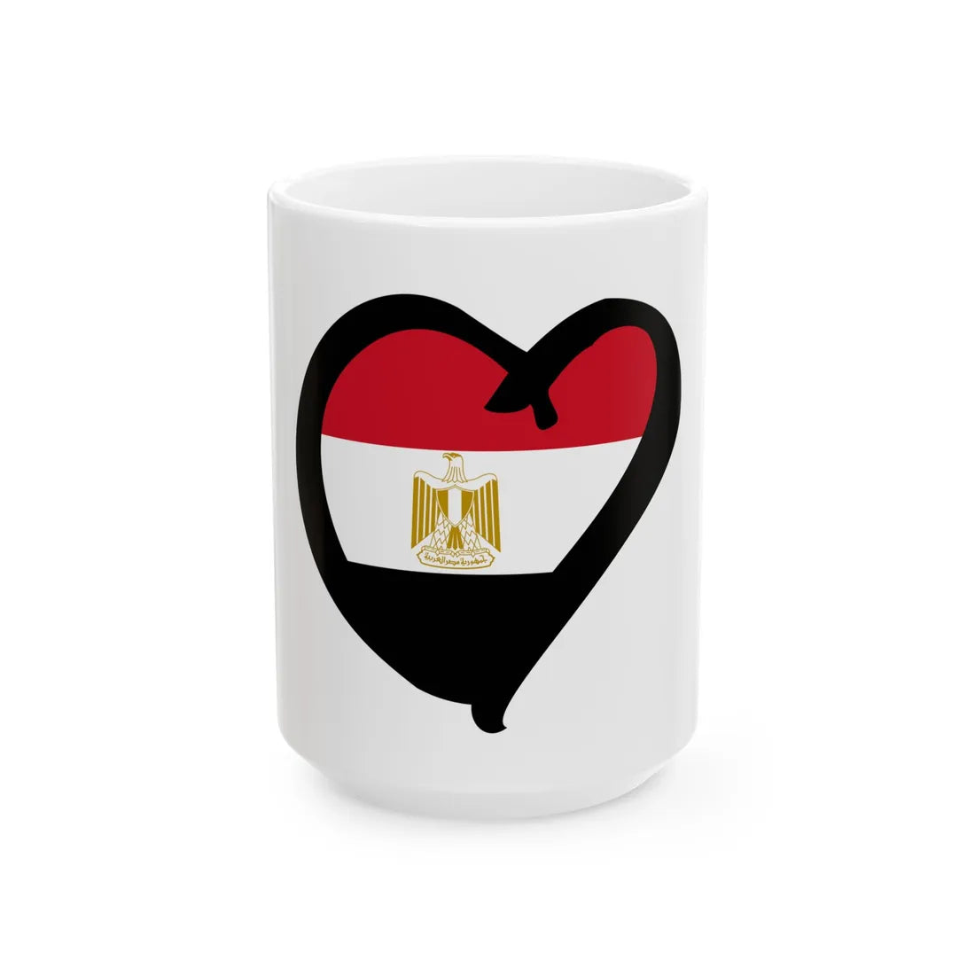 EuroEgiptoAnterior (Egypt) White Coffee Mug 15oz - Go Mug Yourself