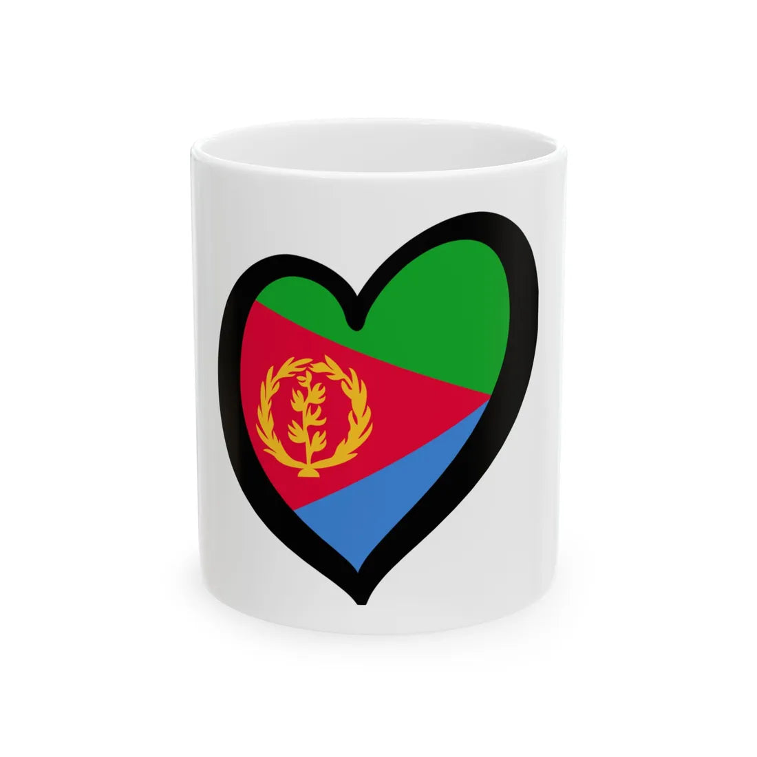 EuroEritrea 1993-1995 (Eritrea) White Coffee Mug 11oz - Go Mug Yourself