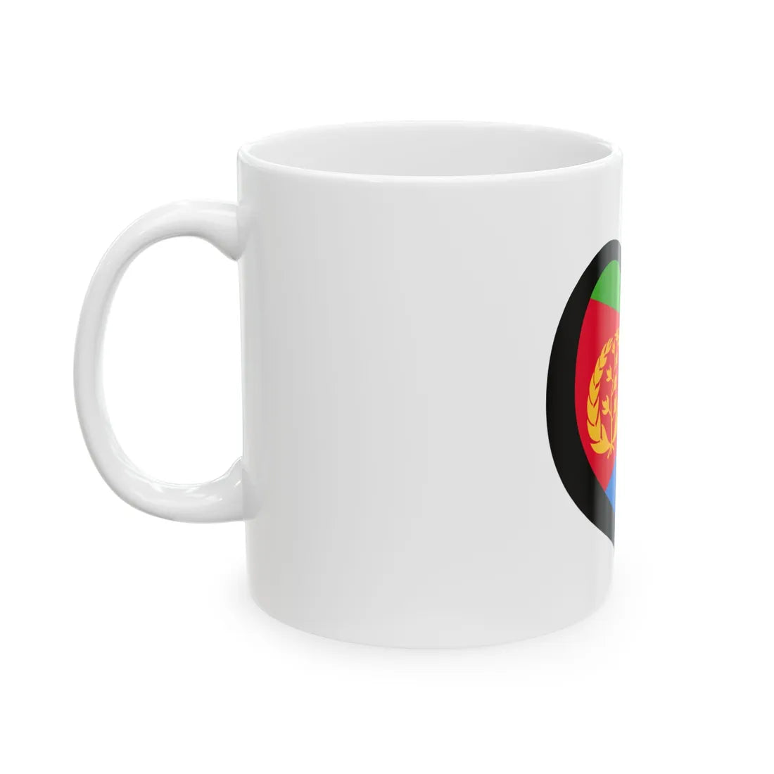 EuroEritrea (Eritrea) White Coffee Mug - Go Mug Yourself