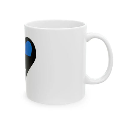 EuroEstoniaAnterior (Estonia) White Coffee Mug - Go Mug Yourself