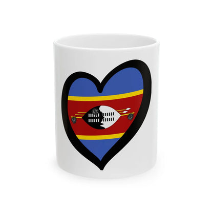 EuroEsuatini (Eswatini) White Coffee Mug 11oz - Go Mug Yourself