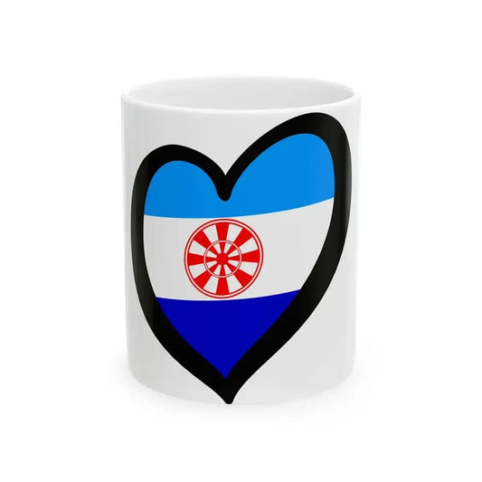 EuroEvenkia 1995-2007 (Russia) White Coffee Mug 11oz - Go Mug Yourself