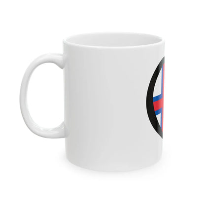 EuroFeroeAnterior (Denmark) White Coffee Mug - Go Mug Yourself
