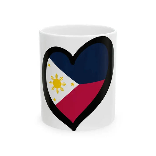 EuroFilipinas 1936-1985 1986-1998 (Philippines) White Coffee Mug 11oz - Go Mug Yourself