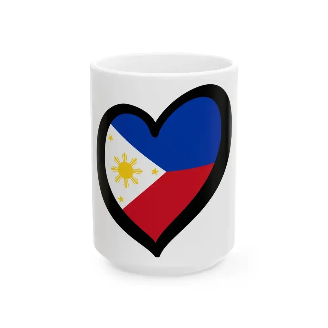 EuroFilipinas (Philippines) White Coffee Mug 15oz - Go Mug Yourself