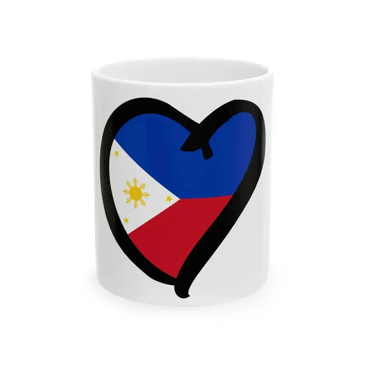 EuroFilipinasAnterior (Philippines) White Coffee Mug 11oz - Go Mug Yourself