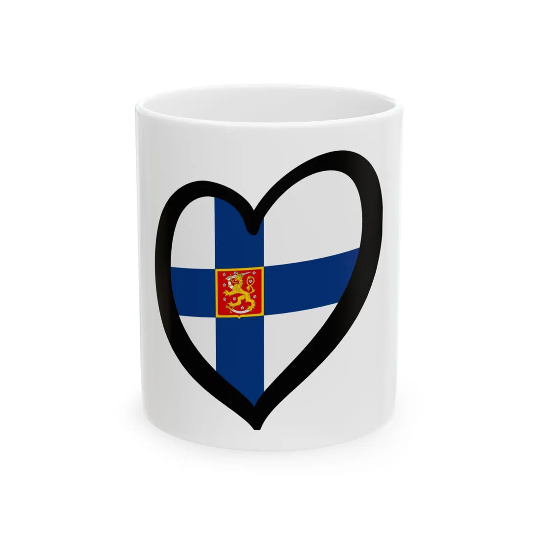 EuroFinlandia 1920-1978 state (Finland) White Coffee Mug 11oz - Go Mug Yourself