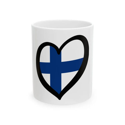 EuroFinlandia (Finland) White Coffee Mug 11oz - Go Mug Yourself