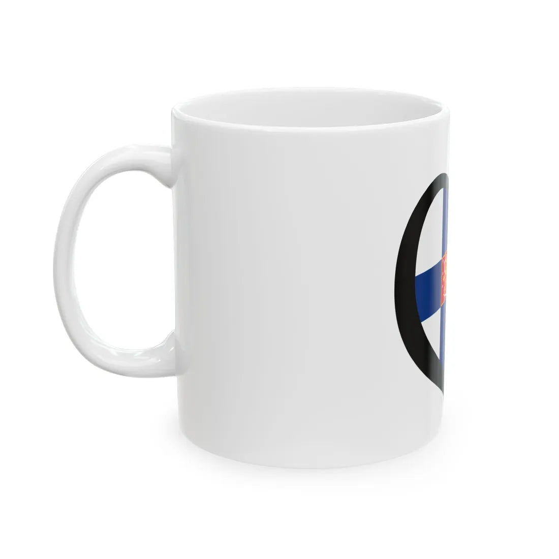 EuroFinlandia state (Finland) White Coffee Mug - Go Mug Yourself