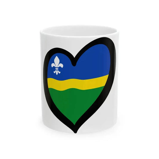 EuroFlevoland (Netherlands) White Coffee Mug 11oz - Go Mug Yourself