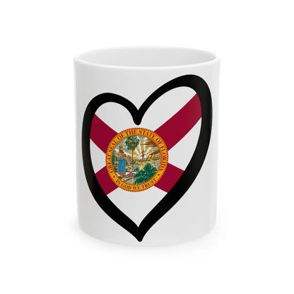 EuroFlorida (United States) White Coffee Mug 11oz - Go Mug Yourself