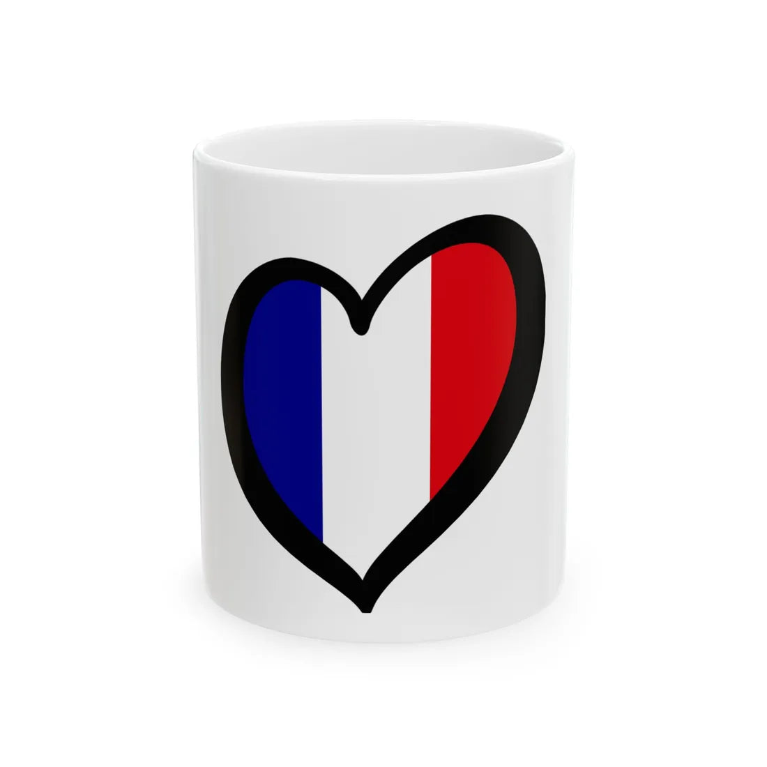 EuroFranciaLighter (France) White Coffee Mug 11oz - Go Mug Yourself