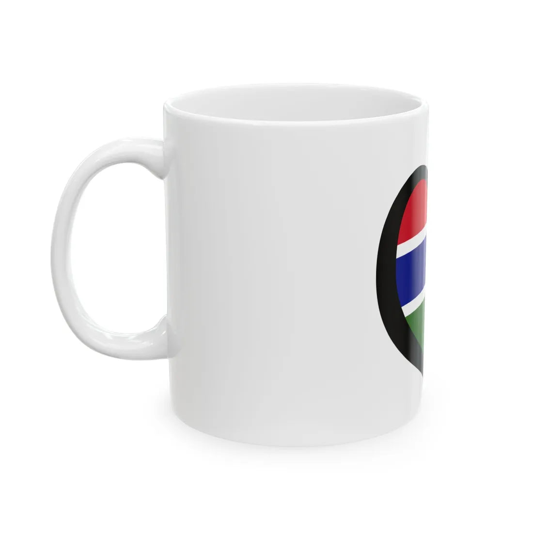 EuroGambia (Gambia) White Coffee Mug - Go Mug Yourself