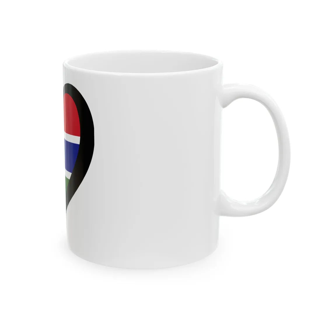 EuroGambia (Gambia) White Coffee Mug - Go Mug Yourself