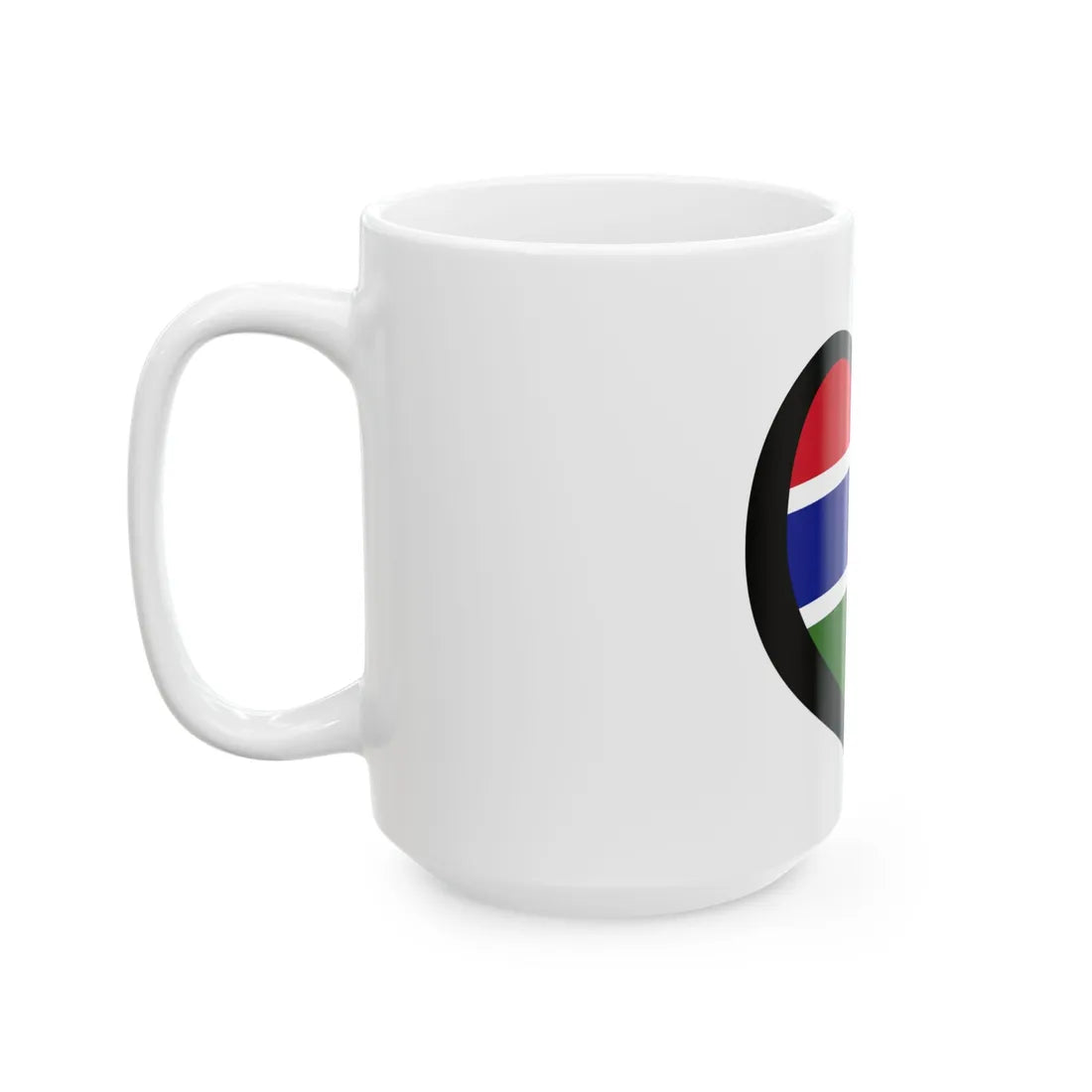EuroGambia (Gambia) White Coffee Mug - Go Mug Yourself