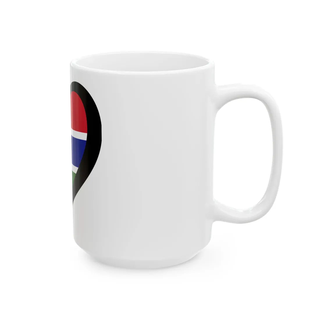 EuroGambia (Gambia) White Coffee Mug - Go Mug Yourself