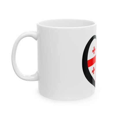 EuroGeorgia (Georgia) White Coffee Mug - Go Mug Yourself