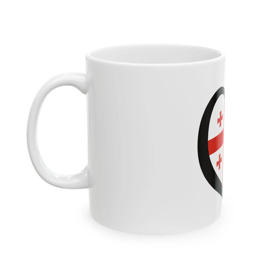 EuroGeorgiaPantone (Georgia) White Coffee Mug - Go Mug Yourself