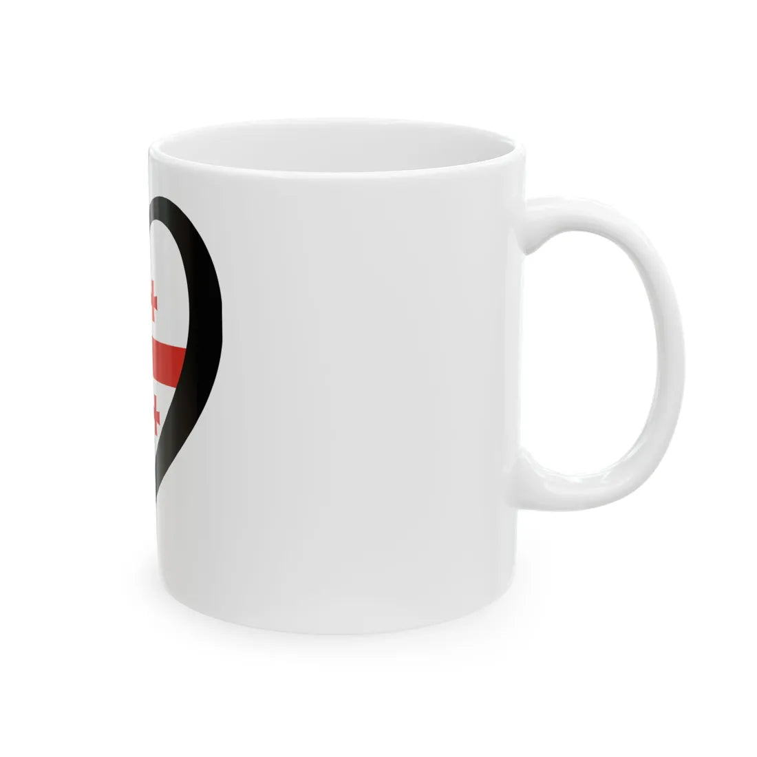 EuroGeorgiaPantone (Georgia) White Coffee Mug - Go Mug Yourself