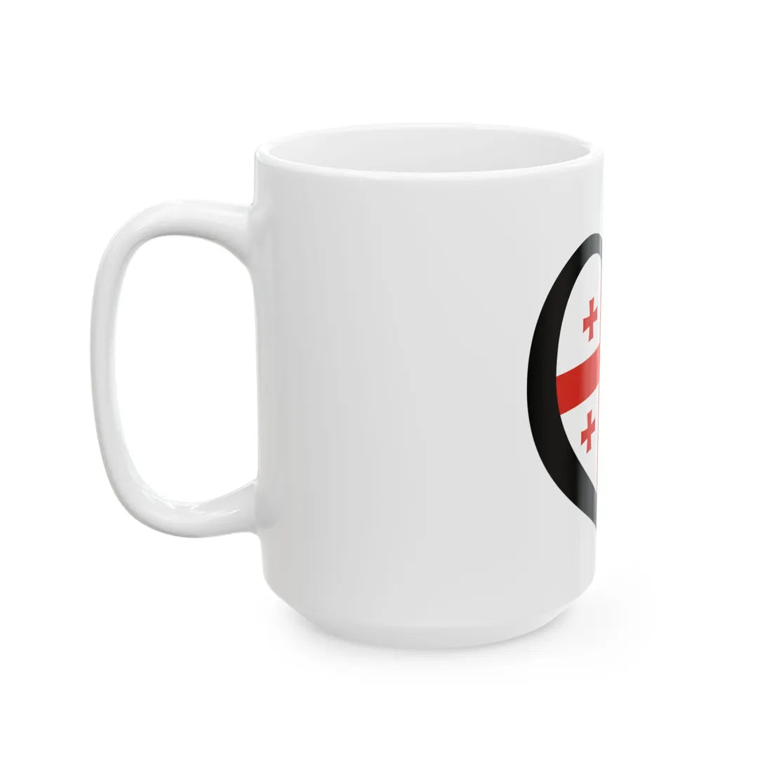 EuroGeorgiaPantone (Georgia) White Coffee Mug - Go Mug Yourself