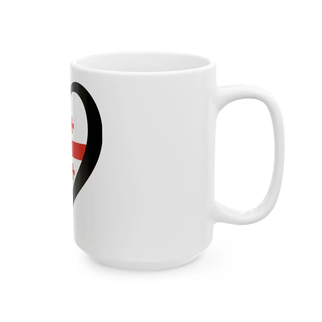 EuroGeorgiaPantone (Georgia) White Coffee Mug - Go Mug Yourself