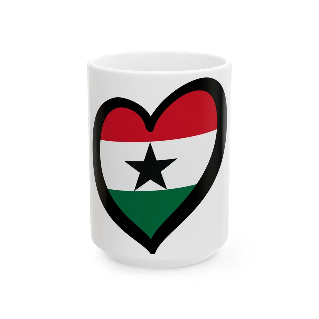 EuroGhana 1964-1966 (Ghana) White Coffee Mug 15oz - Go Mug Yourself