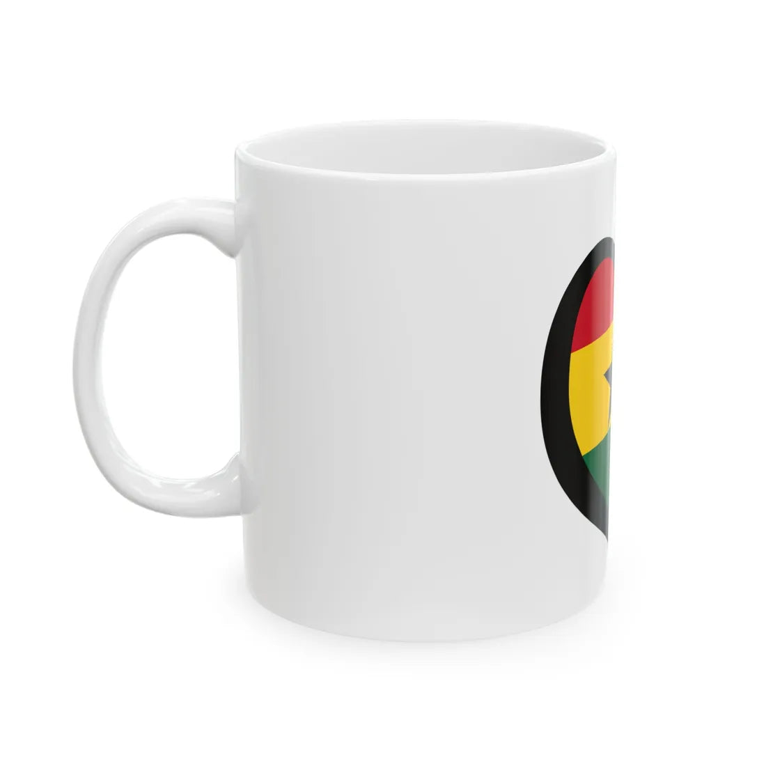 EuroGhana (Ghana) White Coffee Mug - Go Mug Yourself