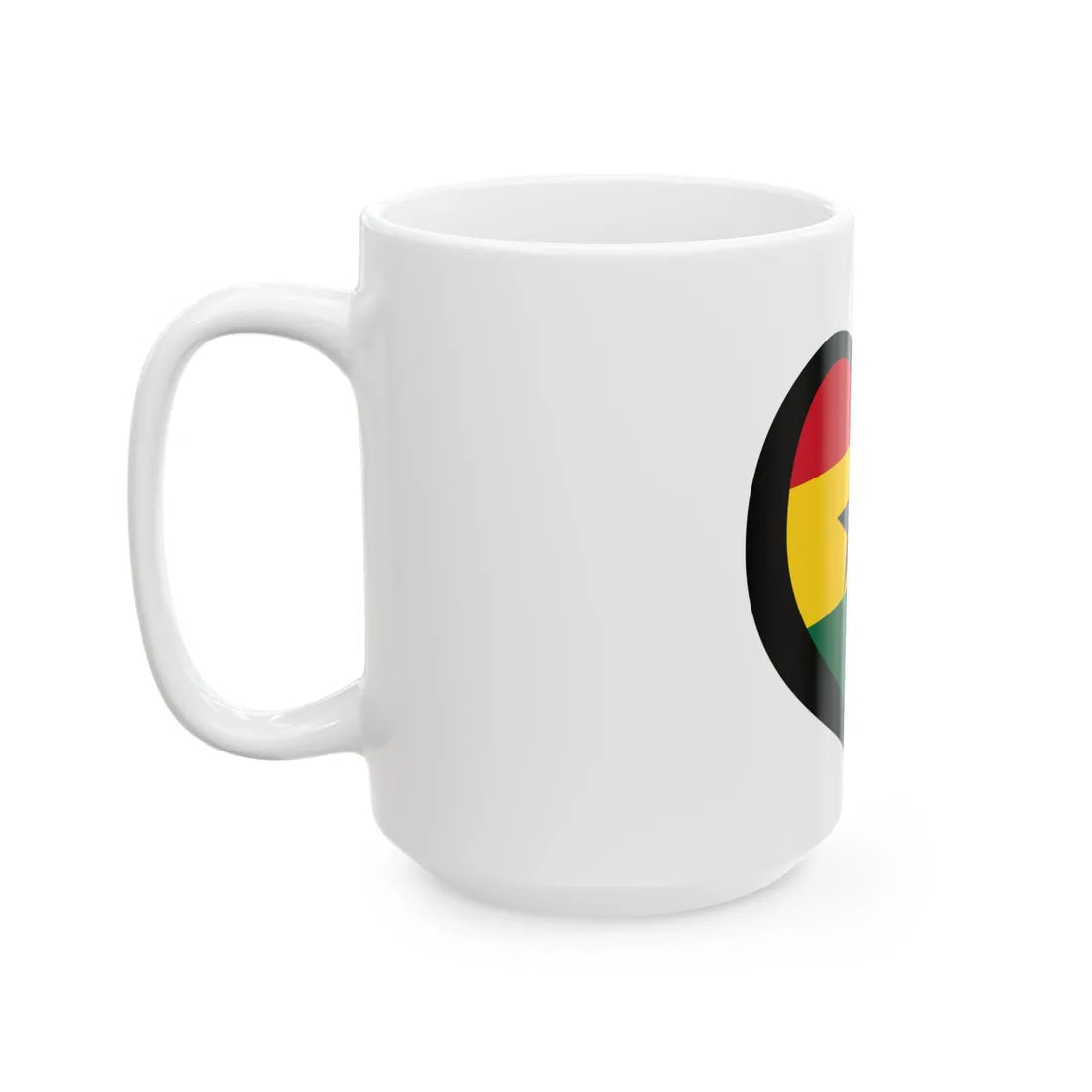 EuroGhana (Ghana) White Coffee Mug - Go Mug Yourself