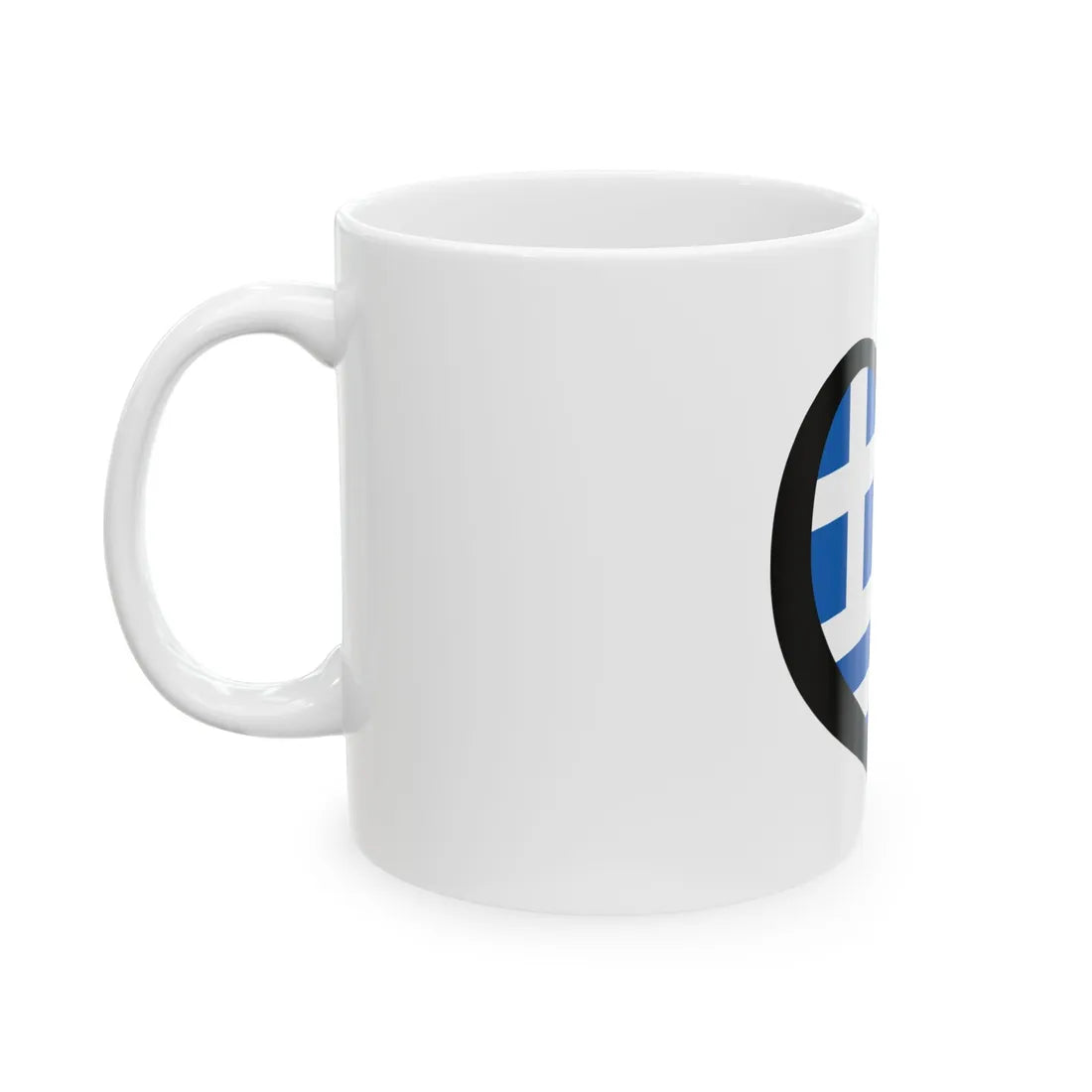 EuroGrecia (Greece) White Coffee Mug - Go Mug Yourself