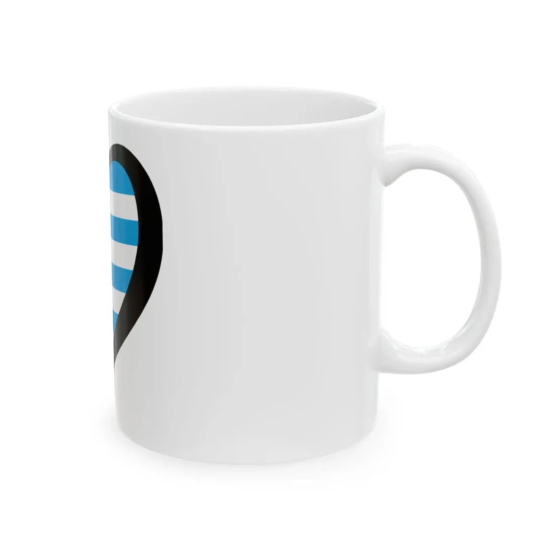EuroGrecia light colors (Greece) White Coffee Mug - Go Mug Yourself