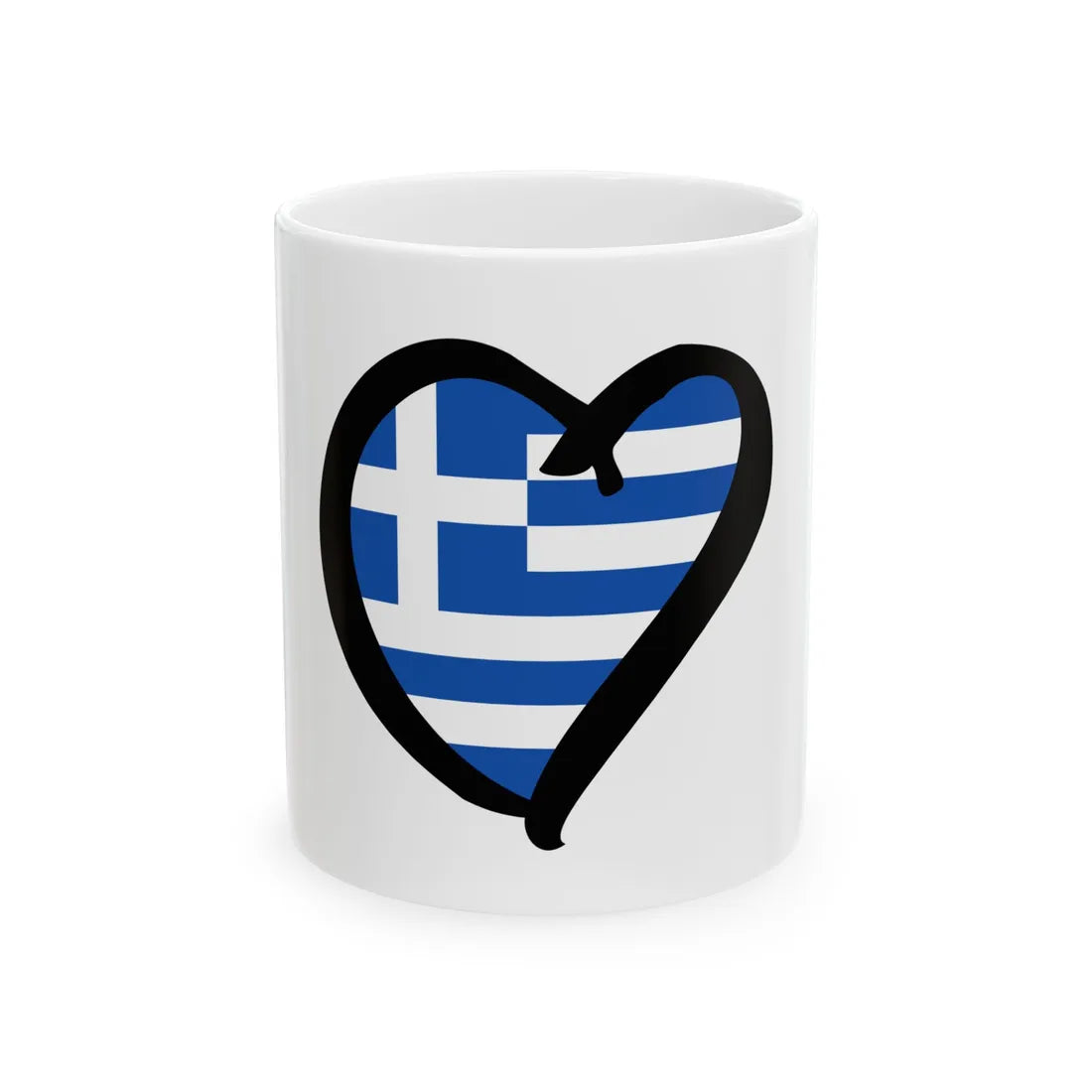 EuroGreciaAnterior alternative (Greece) White Coffee Mug 11oz - Go Mug Yourself