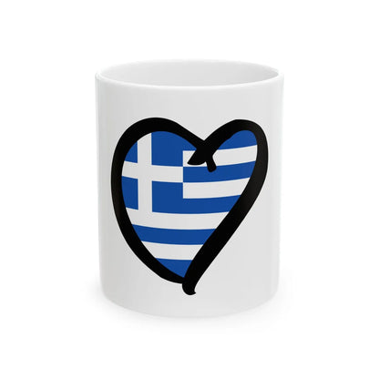 EuroGreciaAnterior alternative (Greece) White Coffee Mug 11oz - Go Mug Yourself