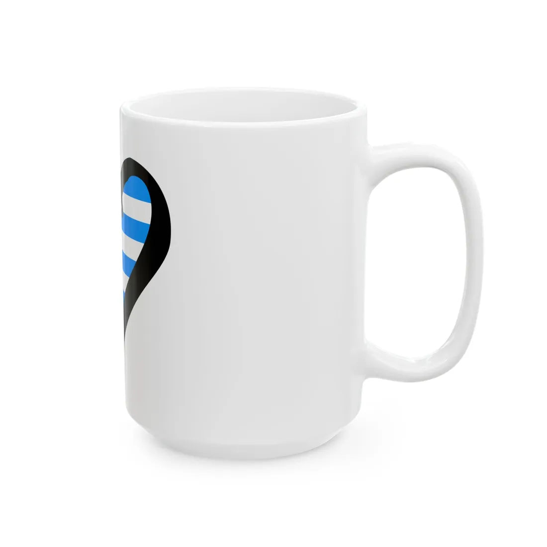 EuroGreciaAnterior sky blue (Greece) White Coffee Mug - Go Mug Yourself