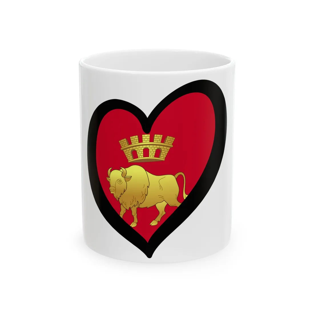 EuroGrodno (Belarus) White Coffee Mug 11oz - Go Mug Yourself