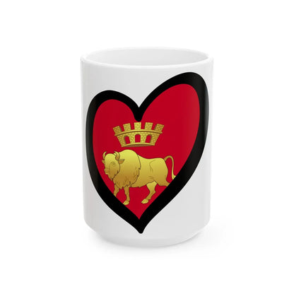 EuroGrodno (Belarus) White Coffee Mug 15oz - Go Mug Yourself