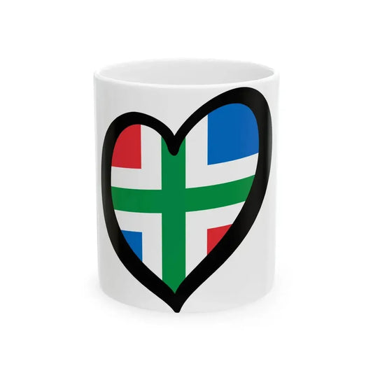 EuroGroninga (Netherlands) White Coffee Mug 11oz - Go Mug Yourself