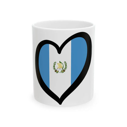 EuroGuatemala (Guatemala) White Coffee Mug 11oz - Go Mug Yourself