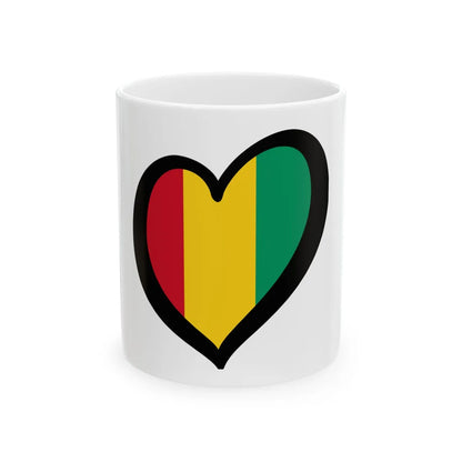 EuroGuinea (Guinea) White Coffee Mug 11oz - Go Mug Yourself